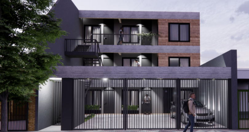 EN CONSTRUCCION – DEPARTAMENTO DE 2 AMBIENTES EN VENTA EN SAN JUSTO CON COCHERA Y PATIO