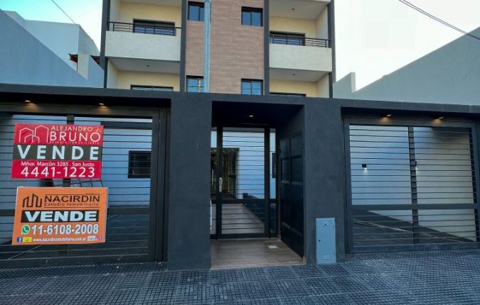 DEPARTAMENTO DE 2 AMBIENTES EN VENTA EN RAMOS MEJIA CON PATIO A ESTRENAR